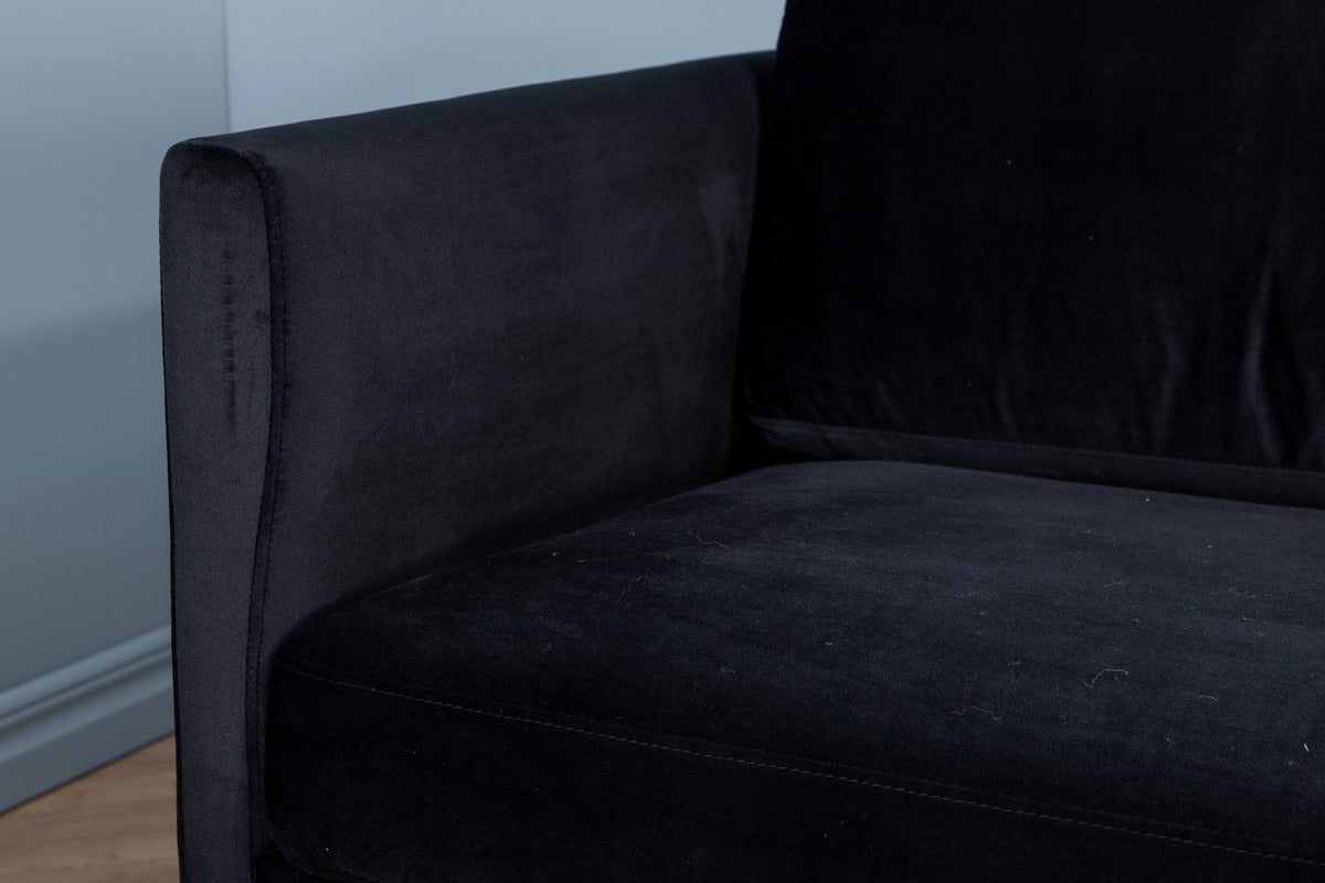 Venture Design Zoom 3-sits soffor Svart