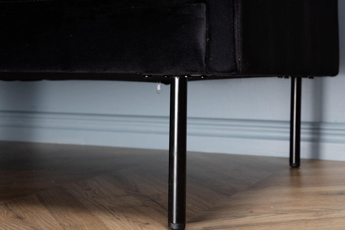 Venture Design Zoom 3-sits soffor Svart