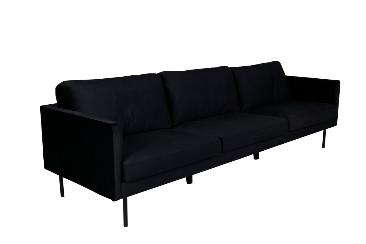 Venture Design Zoom 3-sits soffor Svart