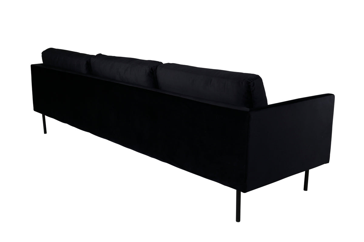 Venture Design Zoom 3-sits soffor Svart