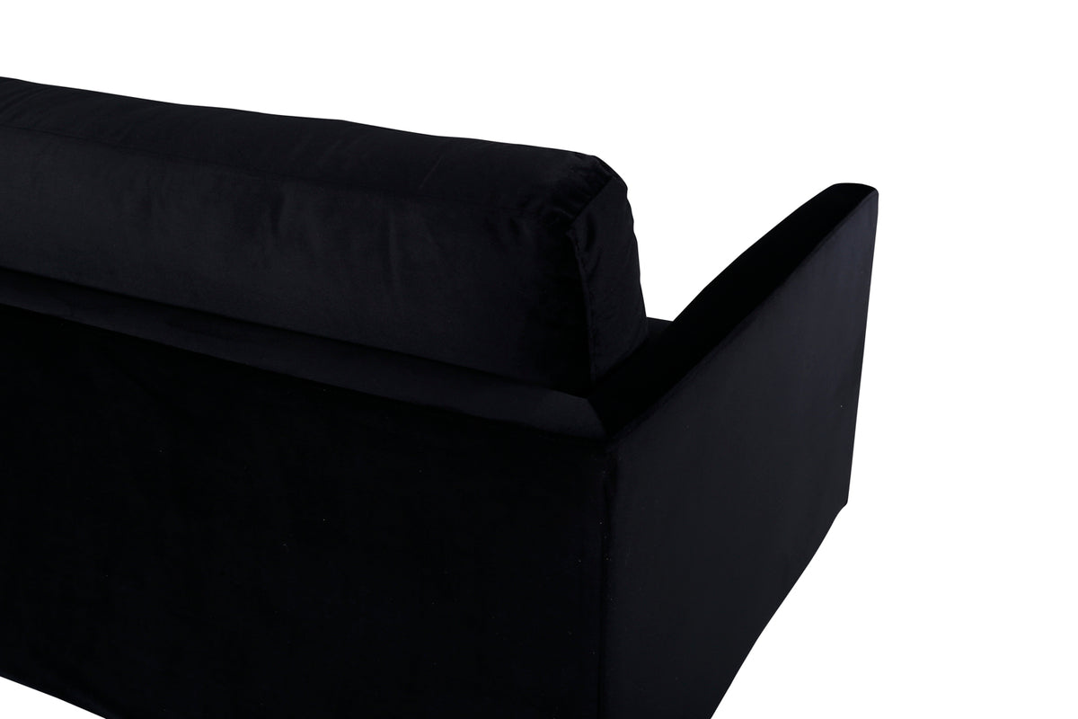 Venture Design Zoom 3-sits soffor Svart