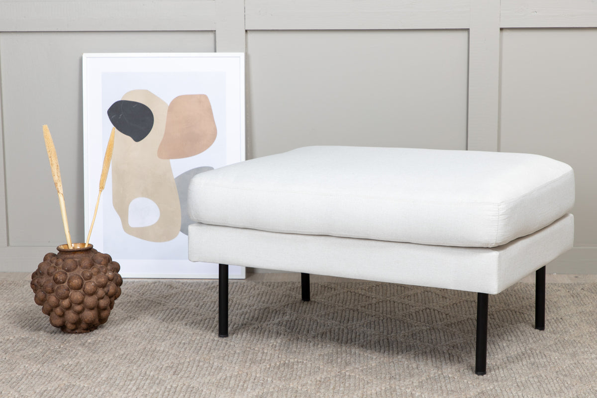 Venture Design Zoom Ottoman 64 x 47 x 85 Ljusbeige