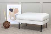 Venture Design Zoom Ottoman 64 x 47 x 85 Ljusbeige