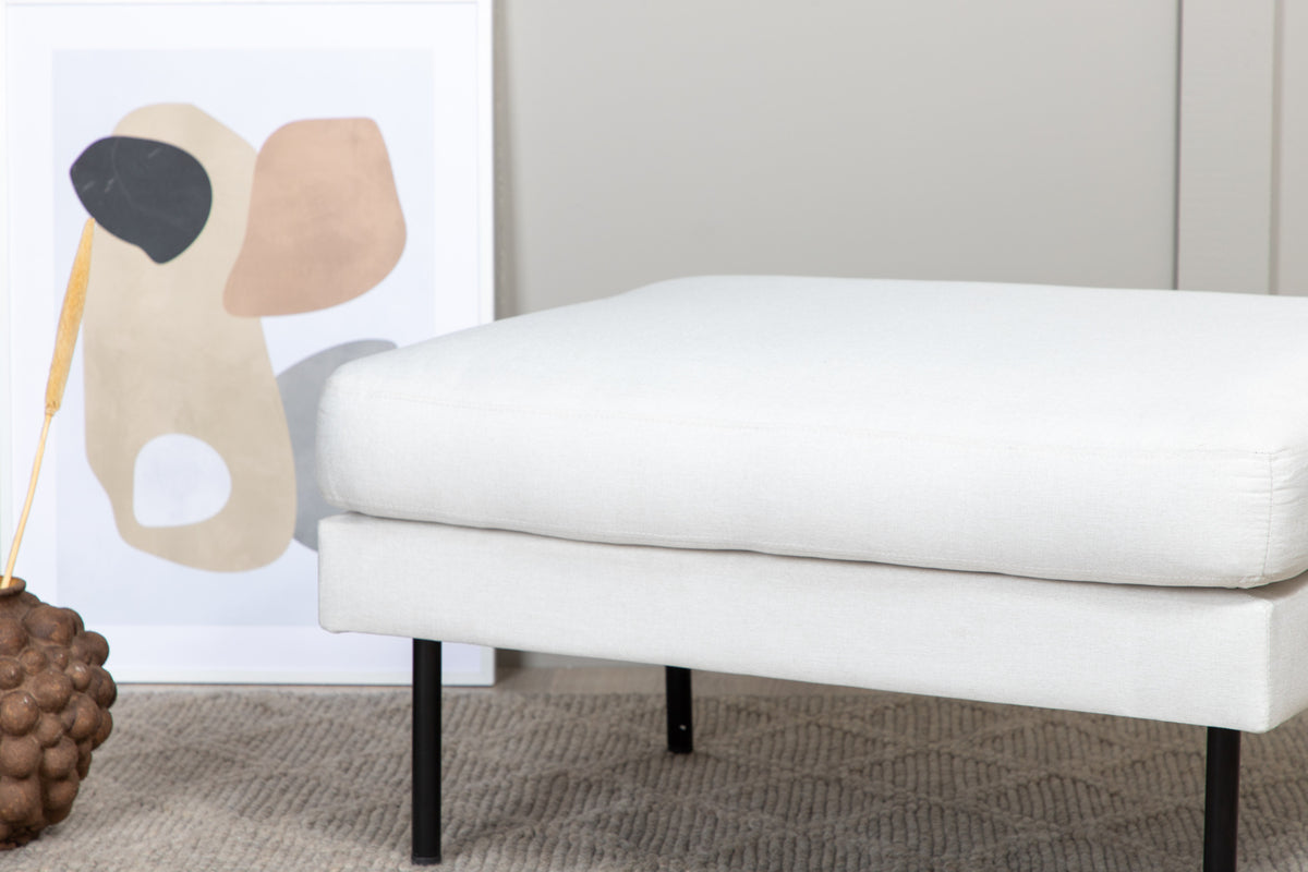 Venture Design Zoom Ottoman 64 x 47 x 85 Ljusbeige