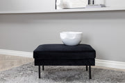 Venture Design Zoom Ottoman 64 x 47 x 85 Svart