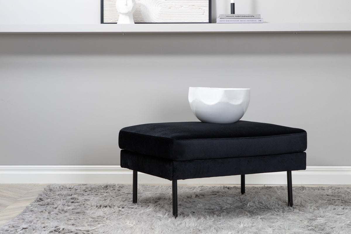 Venture Design Zoom Ottoman 64 x 47 x 85 Svart