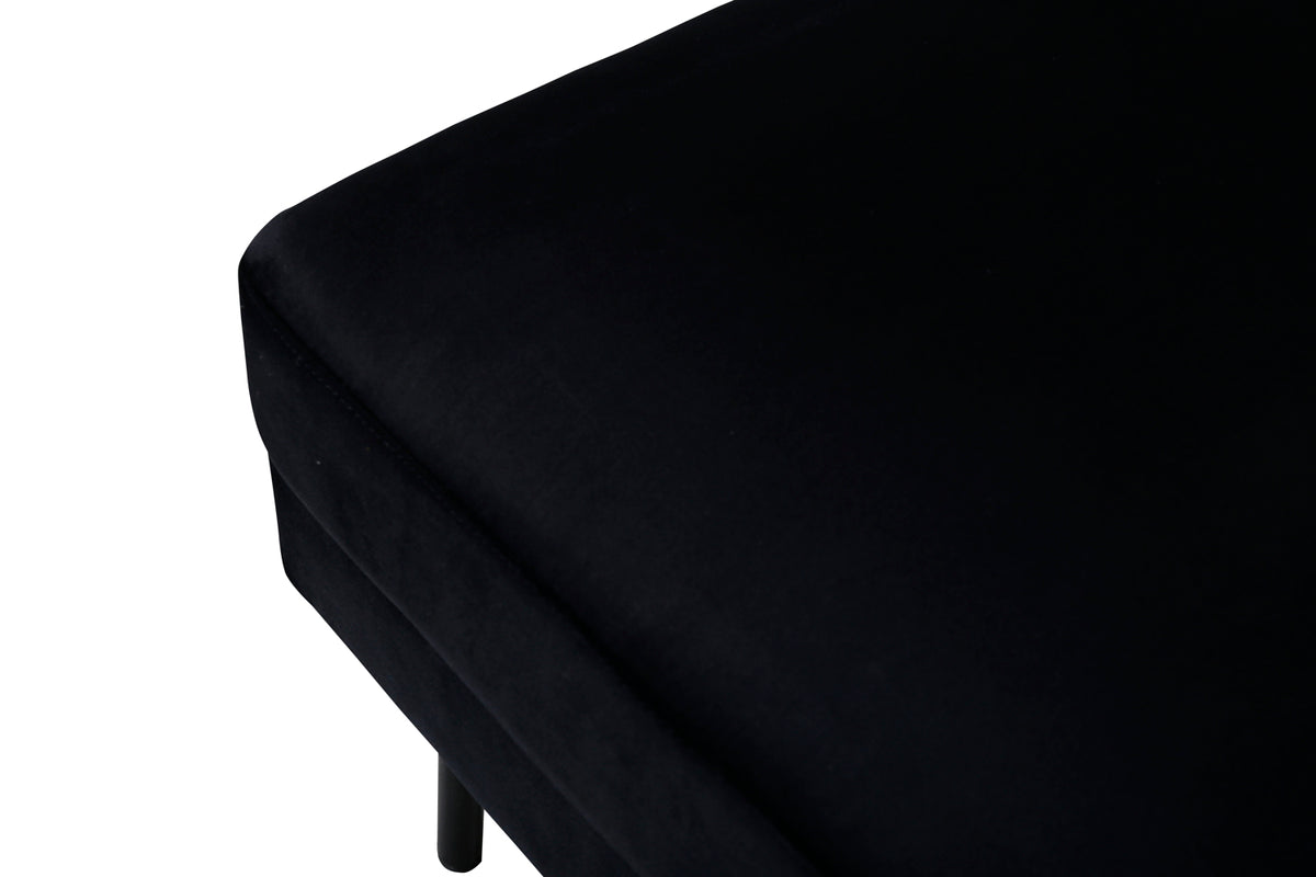 Venture Design Zoom Ottoman 64 x 47 x 85 Svart