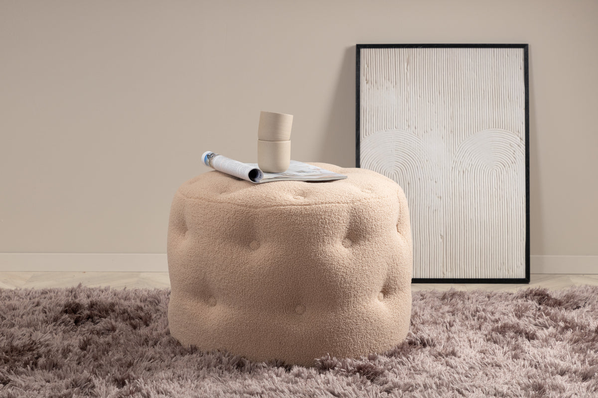 Venture Design Benjamin Puff ⌀55 ⌀55 Beige