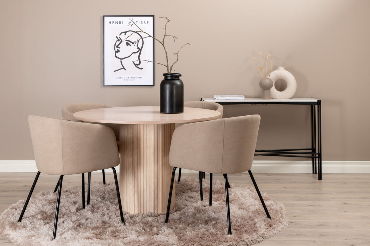 Venture Design Berit Matstolar Beige