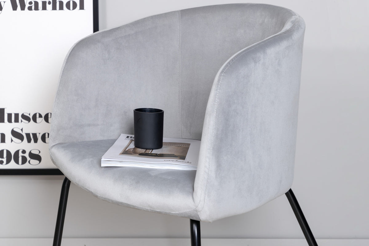 Venture Design Berit Matstolar Grå