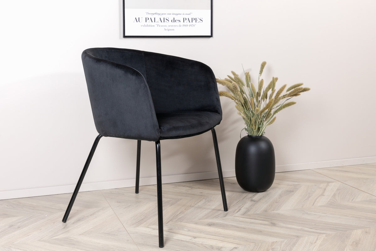Venture Design Berit Matstolar Svart