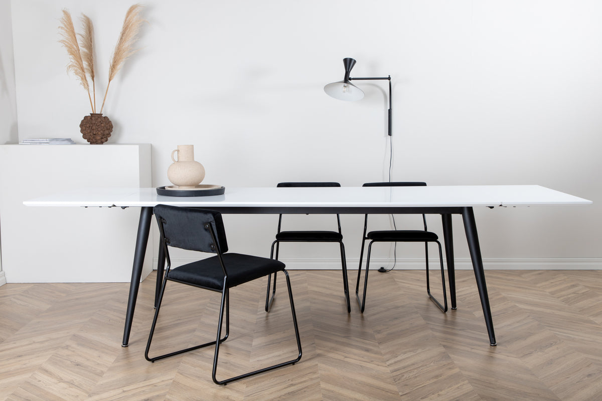 Venture Design Jimmy Rektangulära Matbord 195 x 90 Vit