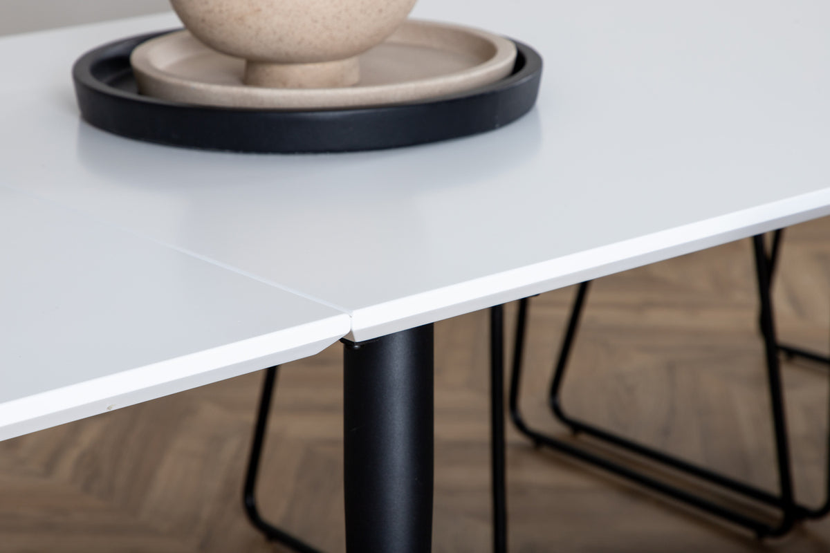 Venture Design Jimmy Rektangulära Matbord 195 x 90 Vit