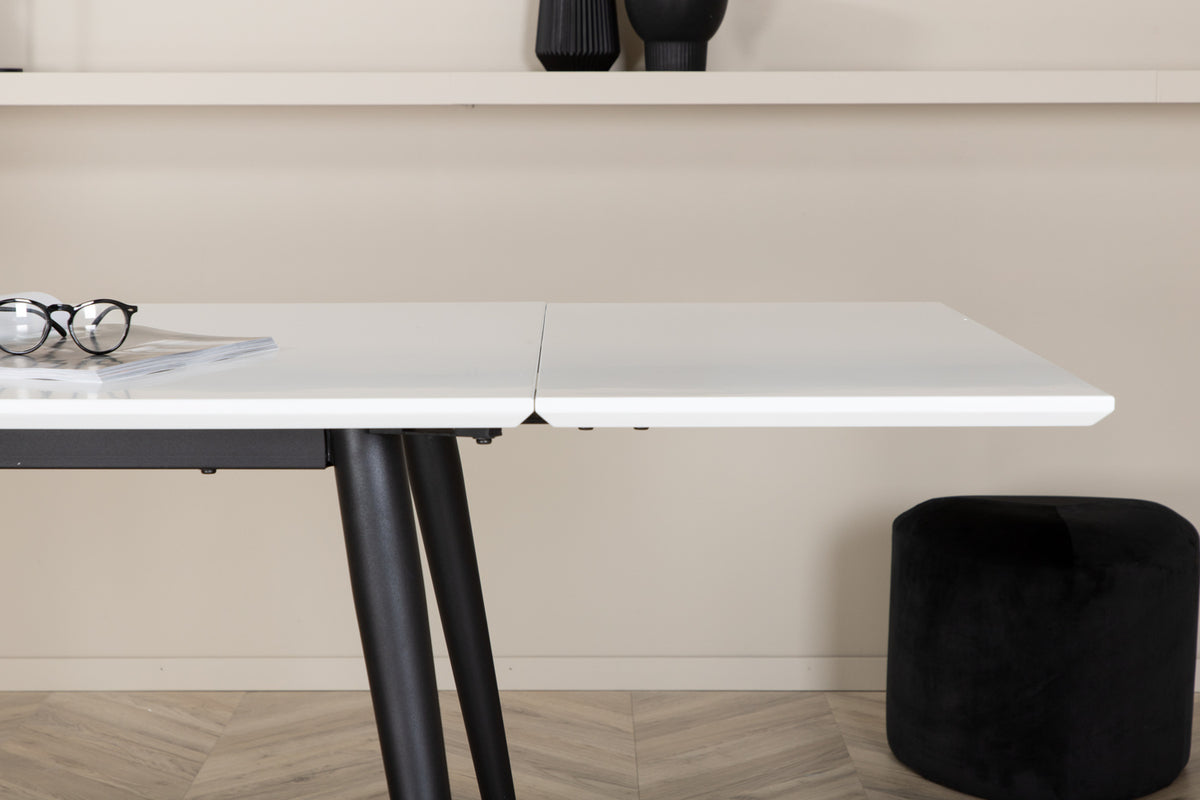 Venture Design Jimmy Rektangulära Matbord 150 x 90 Vit