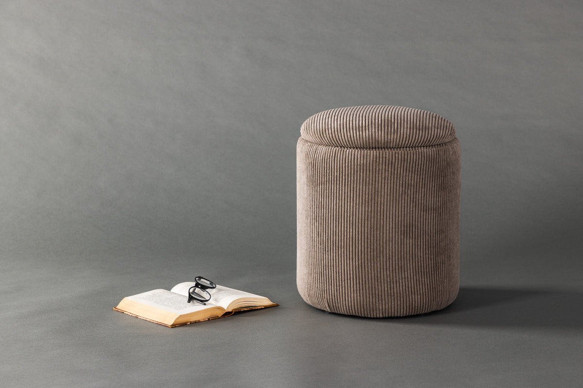 Venture Design Limpen Puff ⌀32 ⌀32 Brun