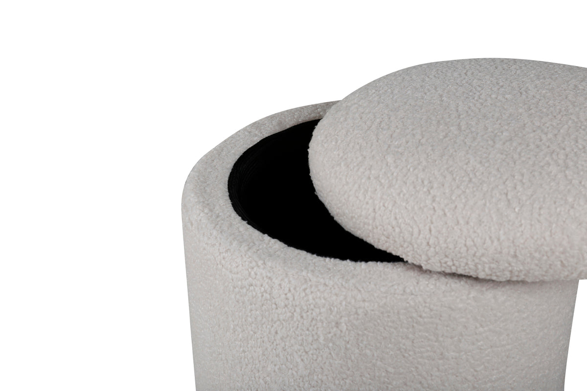 Venture Design Limpen Puff ⌀32 ⌀32 Vit