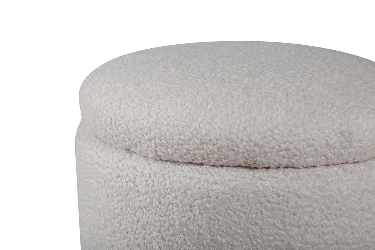 Venture Design Limpen Puff ⌀32 ⌀32 Vit