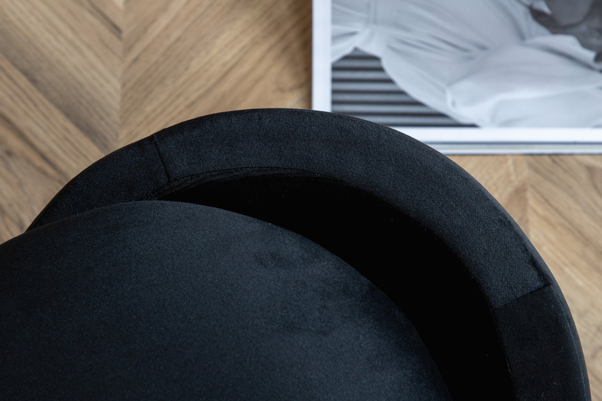 Venture Design Limpen Puff ⌀32 ⌀32 Svart