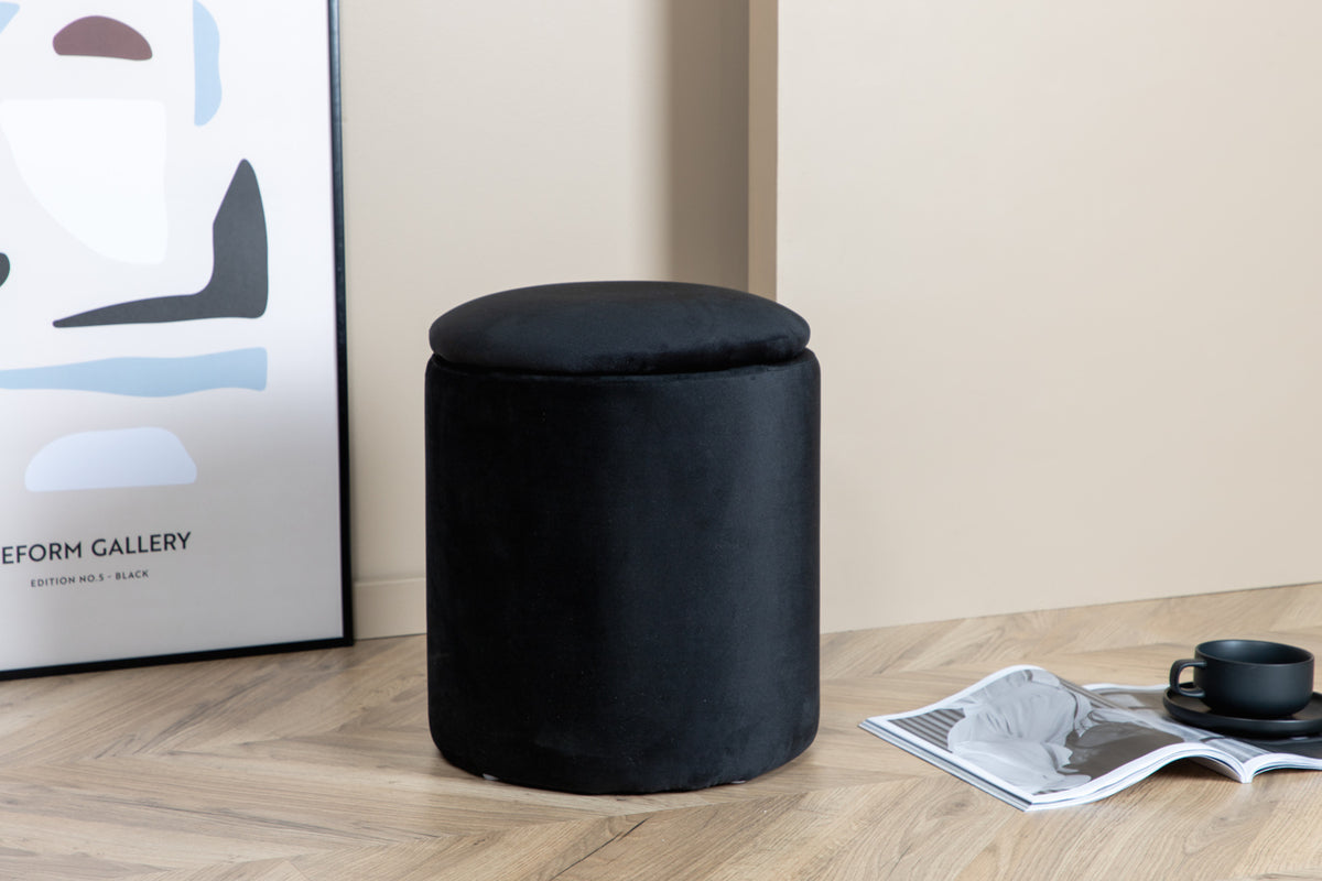 Venture Design Limpen Puff ⌀32 ⌀32 Svart