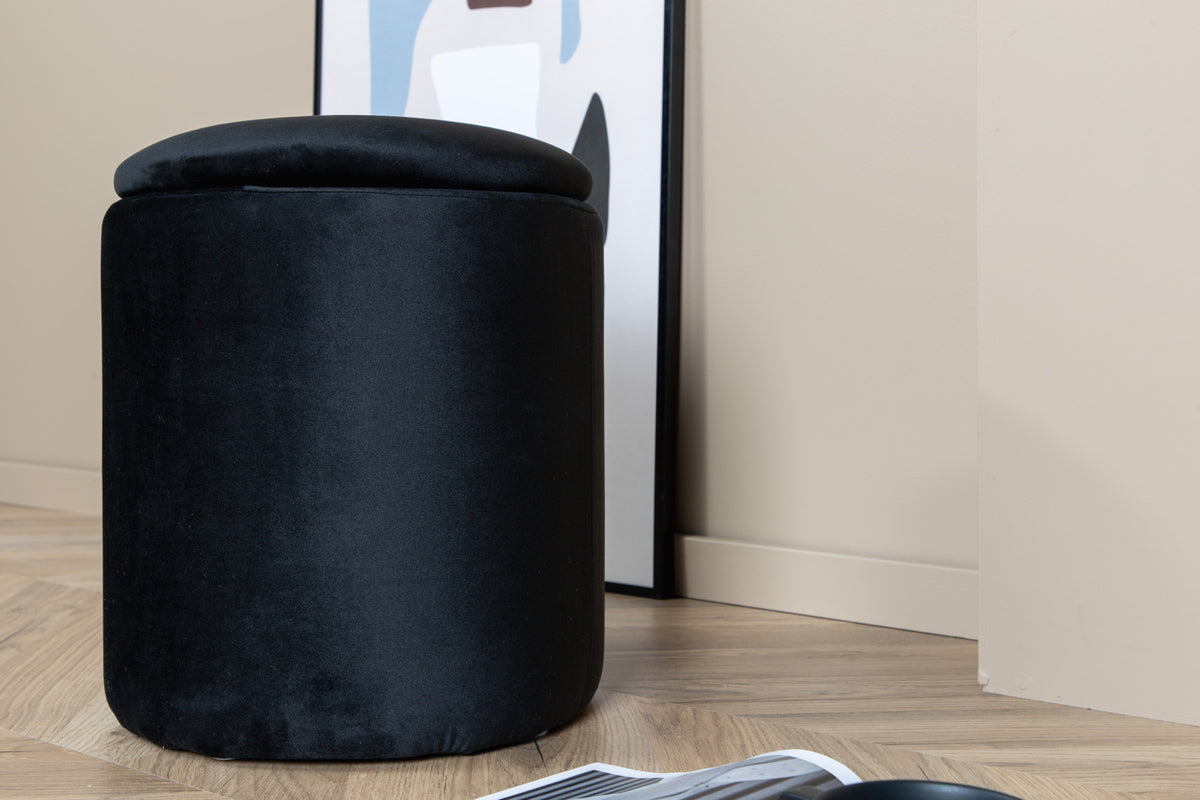 Venture Design Limpen Puff ⌀32 ⌀32 Svart