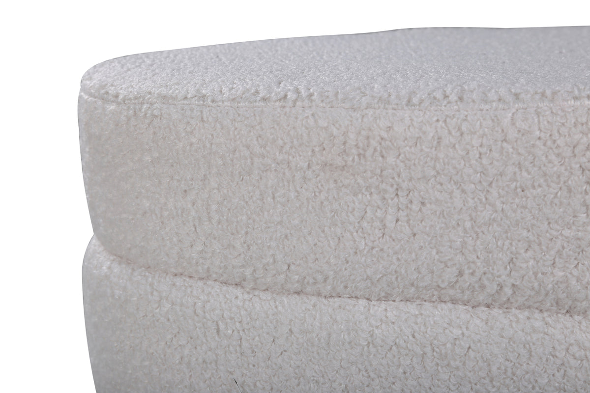 Venture Design Otto Ottoman 40 x 41 x 100 Vit