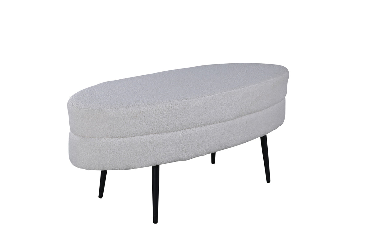 Venture Design Otto Ottoman 40 x 41 x 100 Vit