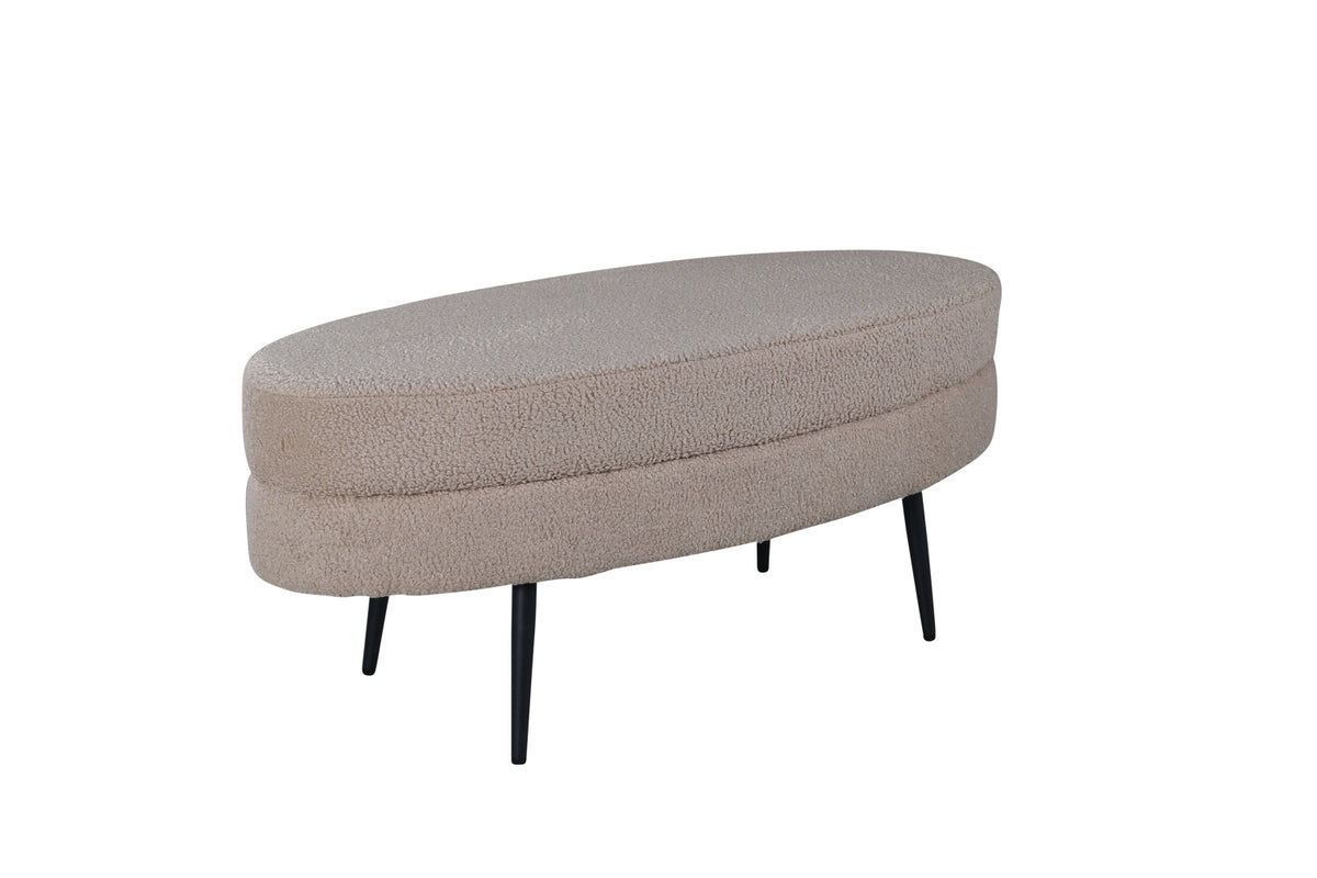 Venture Design Otto Ottoman 40 x 41 x 100 Beige