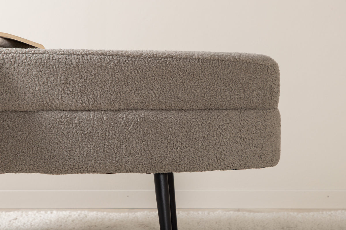 Venture Design Otto Ottoman 40 x 41 x 100 Greige