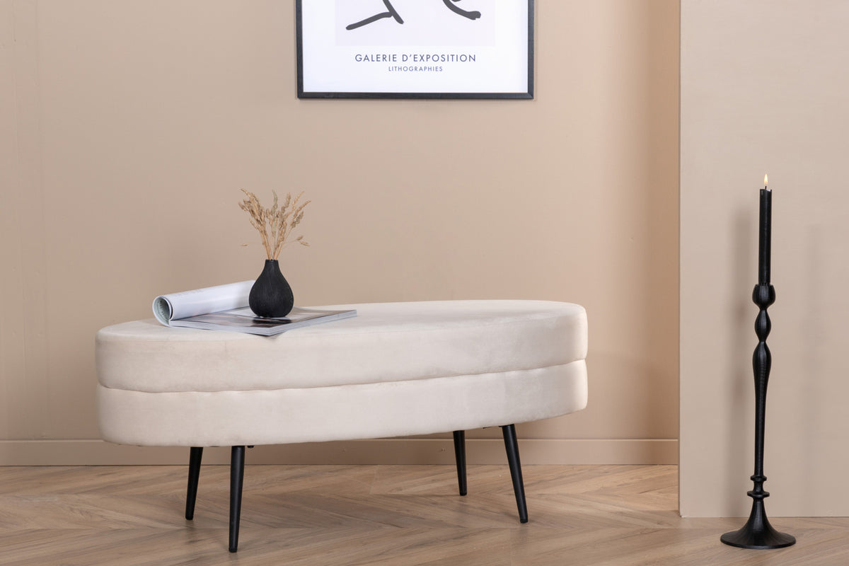 Venture Design Otto Ottoman 40 x 41 x 100 Vit