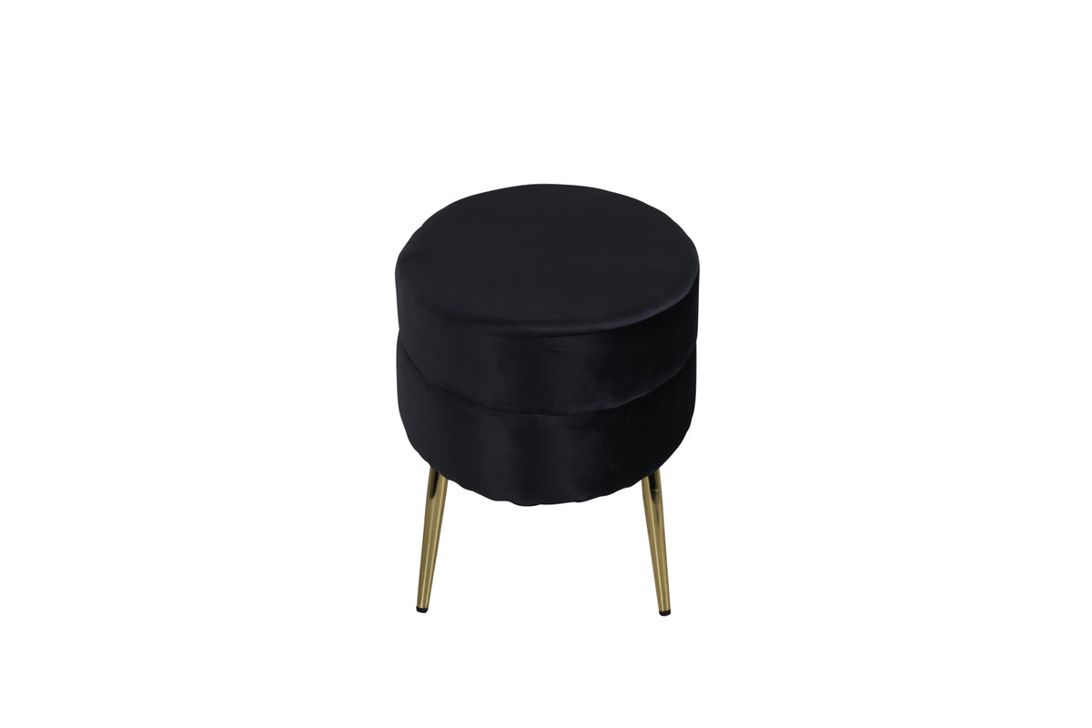 Venture Design Otto Ottoman 40 x 41 x 100 Svart