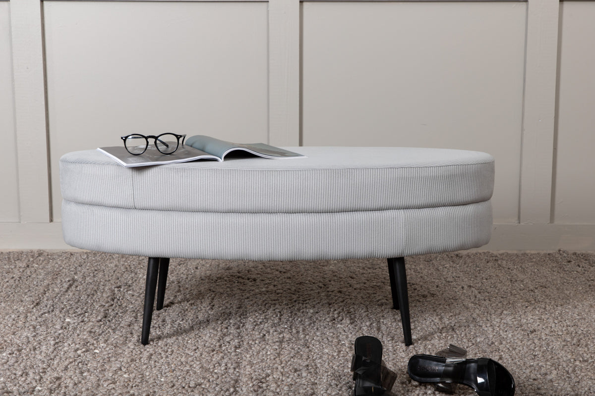 Venture Design Otto Ottoman 40 x 41 x 100 Grå