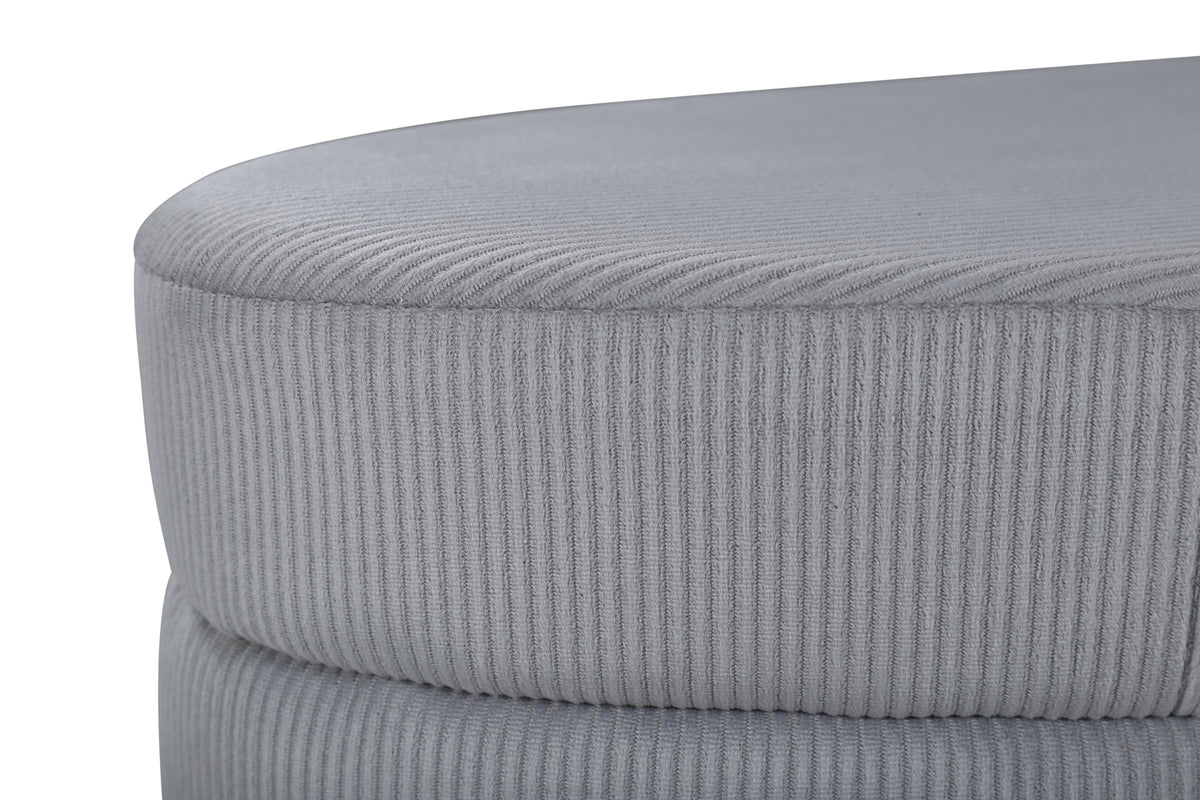 Venture Design Otto Ottoman 40 x 41 x 100 Grå
