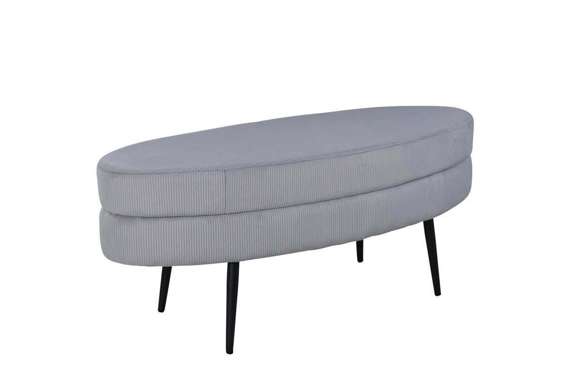 Venture Design Otto Ottoman 40 x 41 x 100 Grå