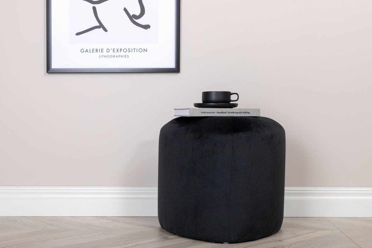 Venture Design Peg Puff ⌀46 ⌀46 Svart