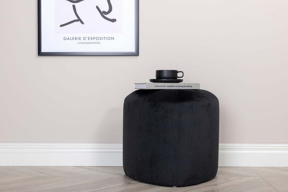 Venture Design Peg Puff ⌀46 ⌀46 Svart