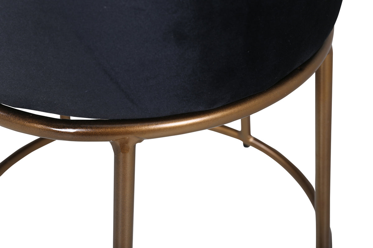 Venture Design Petra Puff ⌀46 ⌀46 Svart