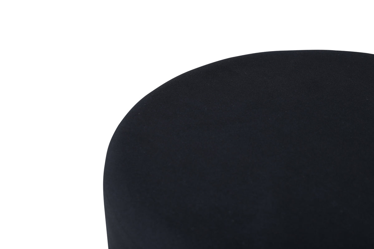 Venture Design Petra Puff ⌀46 ⌀46 Svart