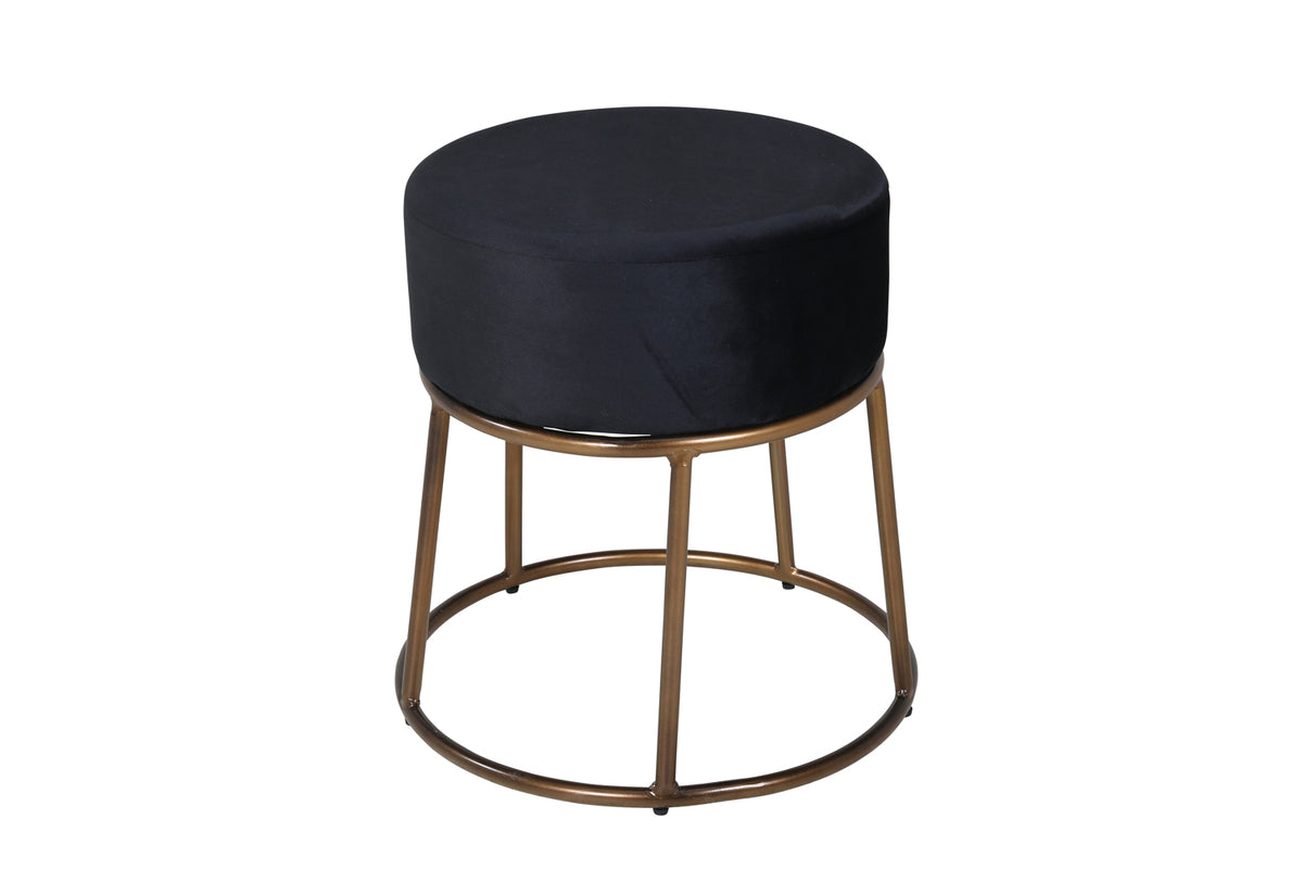 Venture Design Petra Puff ⌀46 ⌀46 Svart