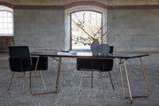 Venture Design Petra Rektangulära Matbord 190 x 90 Svart