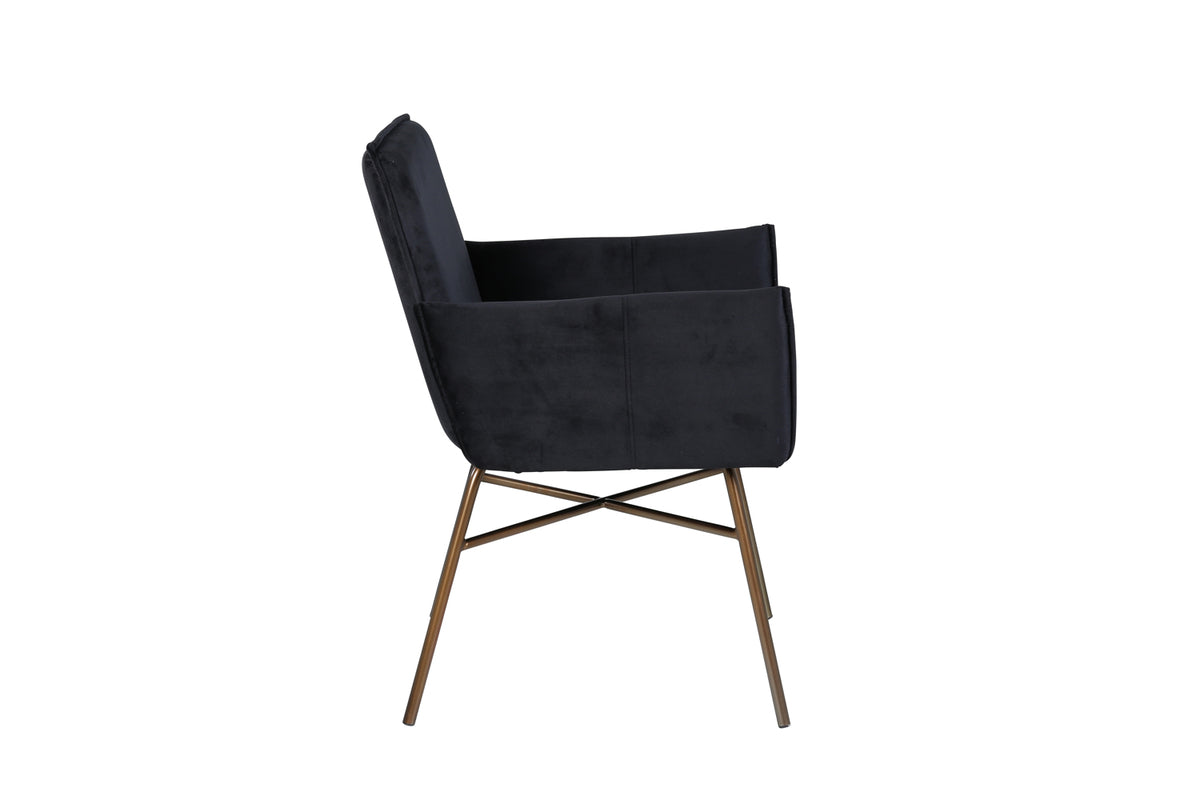 Venture Design Petra Matstolar Svart
