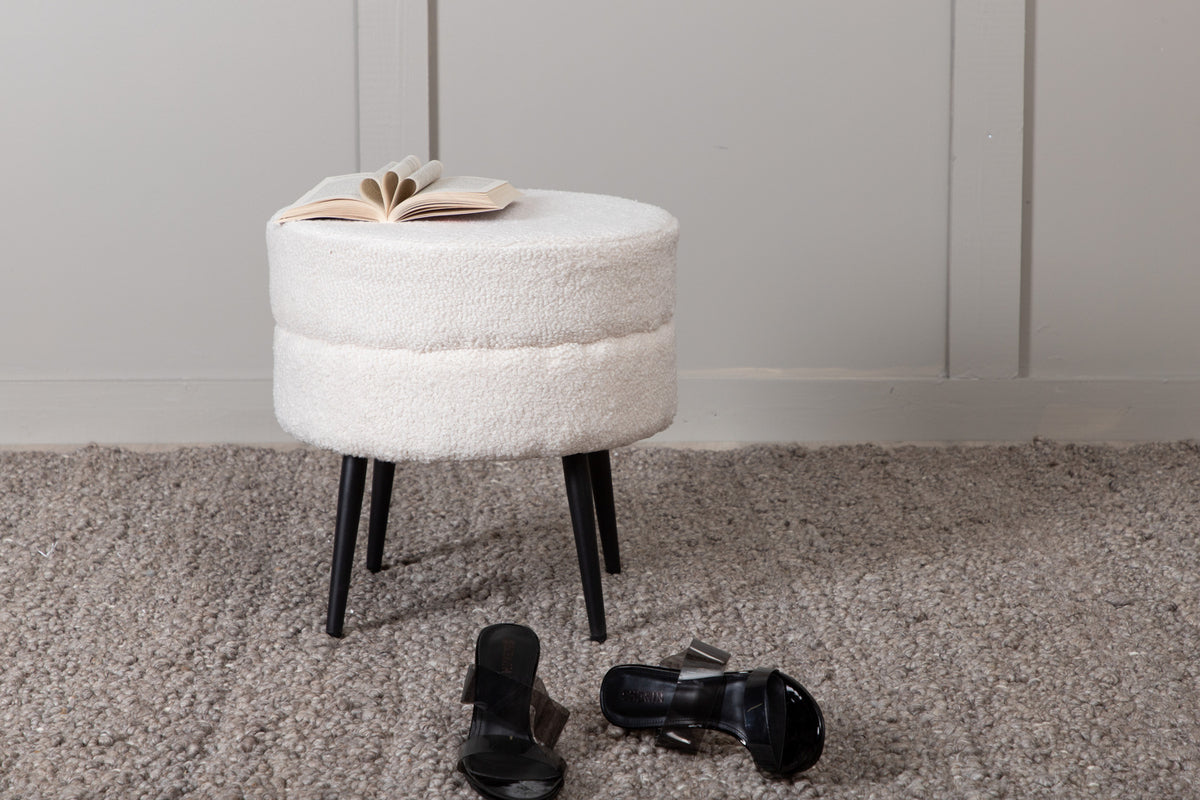 Venture Design Pot Puff ⌀40 ⌀40 Vit