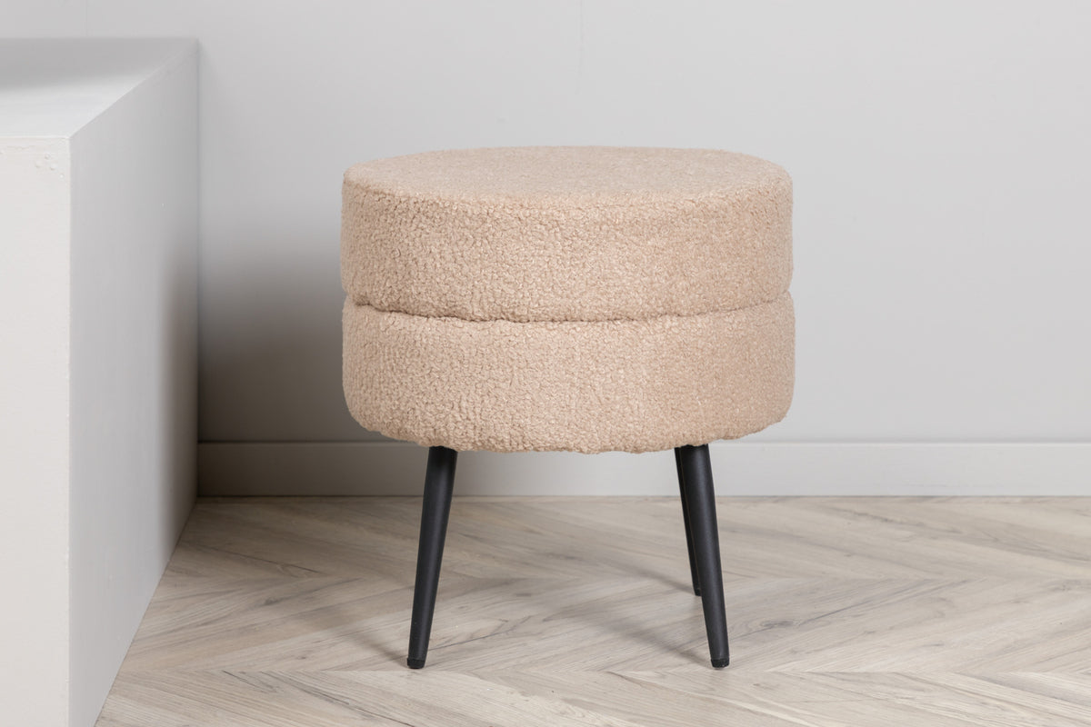 Venture Design Pot Puff ⌀40 ⌀40 Beige