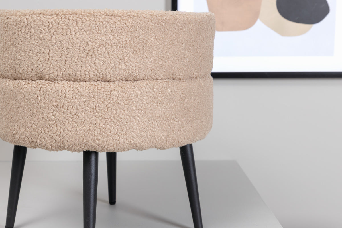 Venture Design Pot Puff ⌀40 ⌀40 Beige