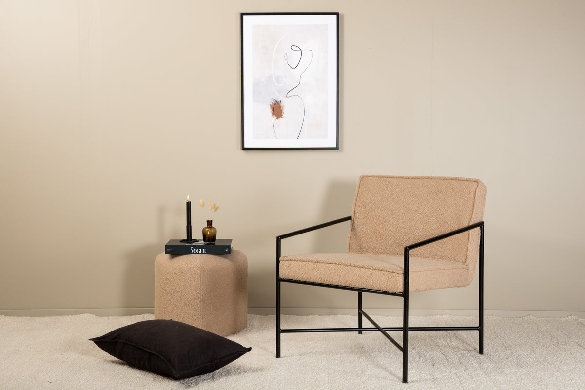 Venture Design Rakel Fåtöljer Beige
