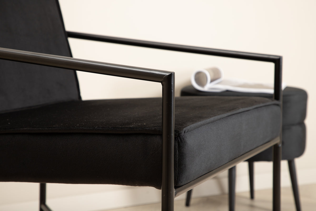 Venture Design Rakel Fåtöljer Svart