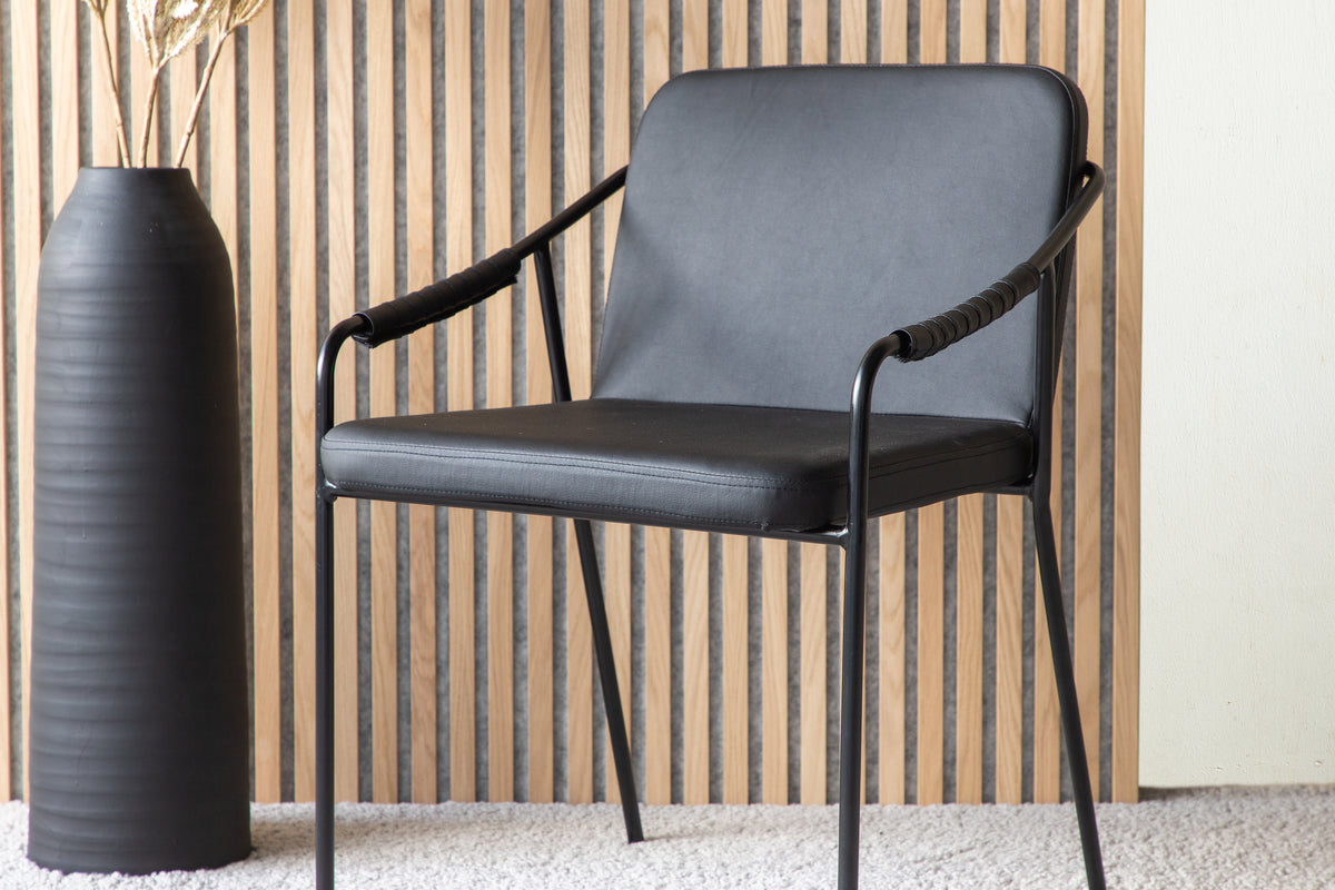 Venture Design Tvist Matstolar 2-pack Svart
