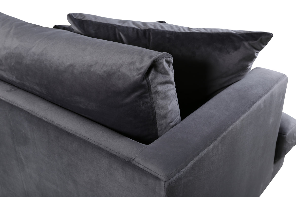 Venture Design Sofia 3-sits soffor Mörkgrå
