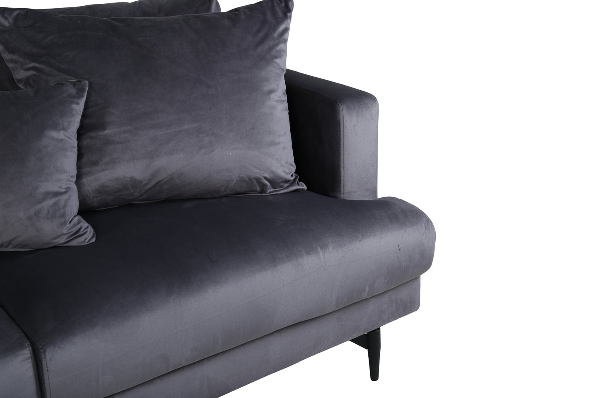 Venture Design Sofia 3-sits soffor Mörkgrå