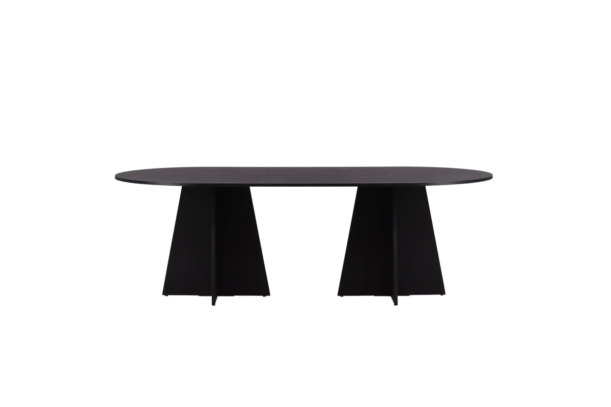 Venture Design Bootcut Ovala Matbord 230 x 115 Svart