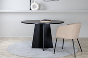 Venture Design Bootcut Runda Matbord ⌀110 Svart